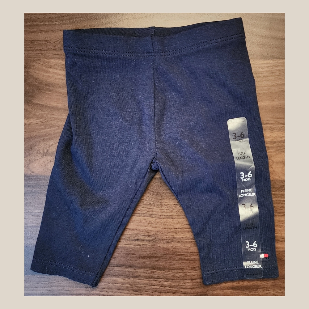 Tommy Hilfiger | NWT | 3-6M | Navy Leggings